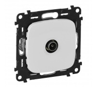 Розетка ТВ конечная, белый, Valena ALLURE 753760 Legrand