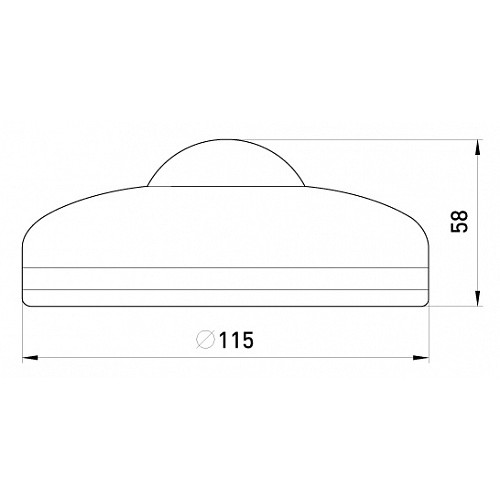 Датчик движения потолочный, 360°, IP20, e.sensor.pir.07.white