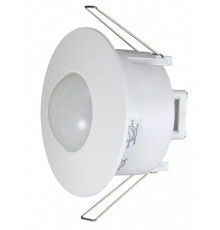 Датчик движения потолочный встраиваемый, 360°, IP20, e.sensor.pir.42.white