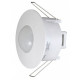 Датчик движения потолочный встраиваемый, 360°, IP20, e.sensor.pir.42.white