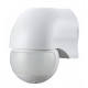 Датчик движения настенный, 180°, IP44, e.sensor.pir.12.white