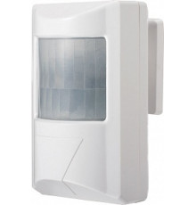 Датчик движения настенный, 180°, IP44, e.sensor.pir.38.white