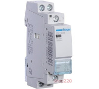 Контактор 230В 25 A, 2нз, Hager ESC226