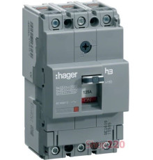 Автоматический выключатель 160А, HHA160H Hager