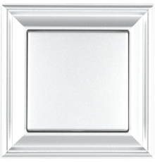 Рамка 1 пост, белый, JUNG Eco Profi Design EPD481WW
