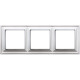 Рамка 3 поста, белый, JUNG Eco Profi Design EPD483WW