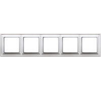 Рамка 5 постов, белый, JUNG Eco Profi Design EPD485WW