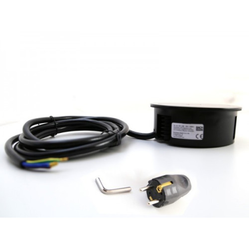 Врезная розетка в стол Bachmann TWIST 220 + RJ45 + HDMI