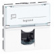 Компьютерная розетка RJ45, 2 модуля, белый, 76554 Legrand Mosaic