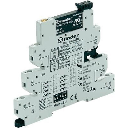 Твердотельное реле SSR, 2A-240В AC; 24В DC чвх, ультратонкое 348170248240 Finder
