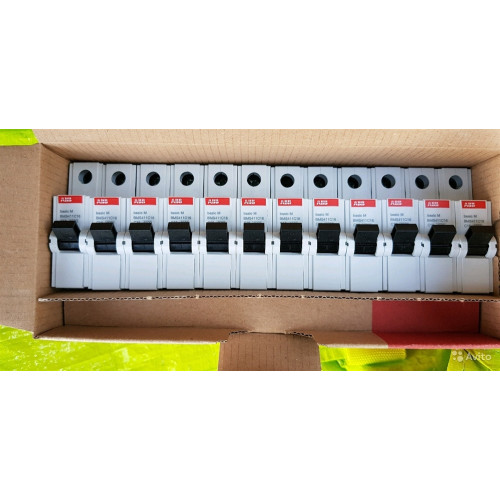 Автоматический выключатель 20А, 1 полюс, уставка C, ABB BMS411C20