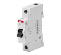 Автоматический выключатель 63А, 1 полюс, уставка C, ABB BMS411C63