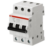 Автоматический выключатель 10А, 3 полюса, уставка B, ABB SH203-B10