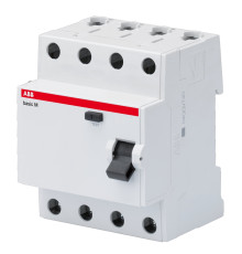 УЗО 25А, 30мА, 4 полюса, тип АС, ABB BMF41425