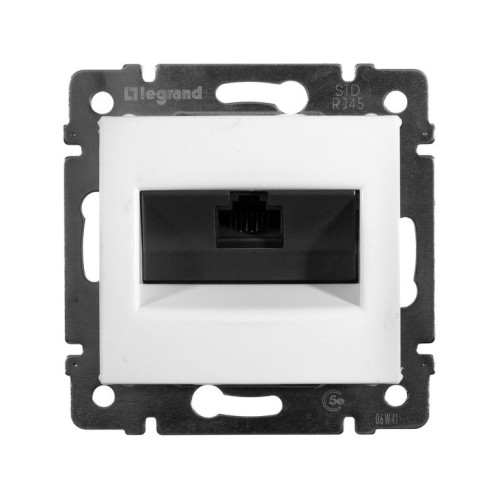 Розетка компьютерная RJ45, белый, 774230 Legrand Valena