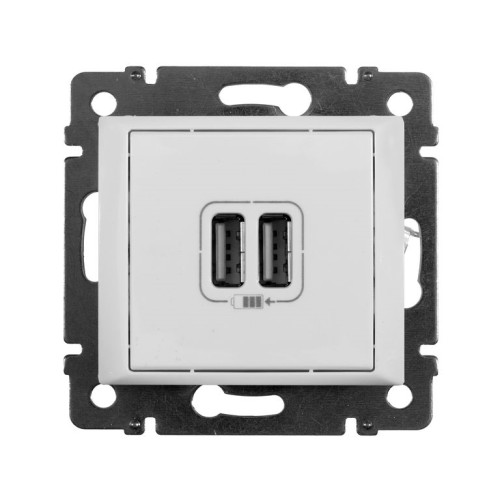 Розетка USB, белая, 770470 Legrand Valena