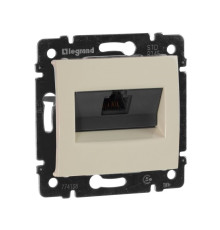 Розетка компьютерная RJ45, слоновая кость, 774130 Valena Legrand