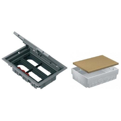 Напольный лючок для розеток, 16 модулей, OptiLine 45 ISM50638 Schneider Electric