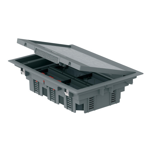 Напольный лючок для розеток, 16 модулей, OptiLine 45 ISM50638 Schneider Electric