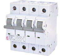 Автоматический выключатель 32А, 3+N полюс, тип C, Eti 2146519