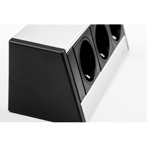 Угловой блок розеток R-Dock 3x220В EVOline