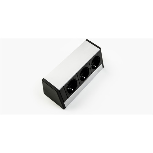 Угловой блок розеток R-Dock 3x220В EVOline