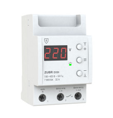 Реле напряжения Зубр 32 А, Zubr D32t
