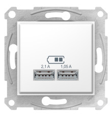 USB розетка, белый, SDN2710221 Schneider Electric Sedna