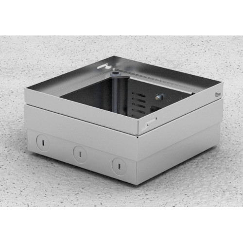 Лючок в пол для розеток UDHome4, нержавеющая сталь, 7427248 Obo Bettermann
