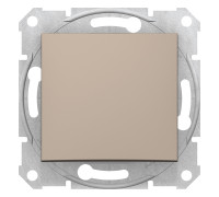 Проходной выключатель, титан, Sedna SDN0400168 Schneider