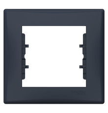 Рамка 1-ная, графит, Sedna SDN5800170