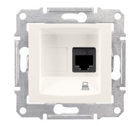 Компьютерная розетка RJ45, кремовый, SDN4300123 Schneider Sedna