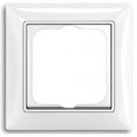 Рамка 1 пост, белый, ABB 2511-94-507 Basic 55