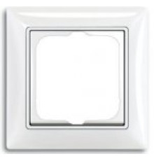 Рамка 1 пост, белый, ABB 2511-94-507 Basic 55