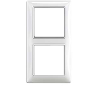 Рамка 2 поста, белый, ABB 2512-94-507 Basic 55