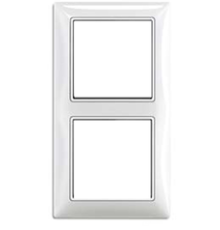 Рамка 2 поста, белый, ABB 2512-94-507 Basic 55