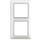 Рамка 2 поста, белый, ABB 2512-94-507 Basic 55