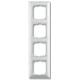 Рамка 4 поста, белый, ABB 2514-94-507 Basic 55