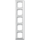 Рамка 5 постов, белый, ABB 2515-94-507 Basic 55
