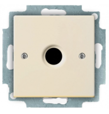 Розетка телевизионная TV, слоновая кость, ABB 1743-01-92-507 Basic 55