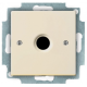 Розетка телевизионная TV, слоновая кость, ABB 1743-01-92-507 Basic 55