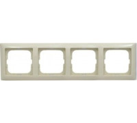 Рамка 4 поста, слоновая кость, ABB 2514-92-507 Basic 55