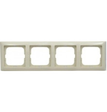 Рамка 4 поста, слоновая кость, ABB 2514-92-507 Basic 55
