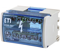 Блок распределительный на din-рейку 125А, 2 полюса, EDB-207 ETI 1102300