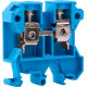 Клемма на дин-рейку 10 мм кв, синий, без крышки, e.tc.din.pro.10.blue Enext p049020