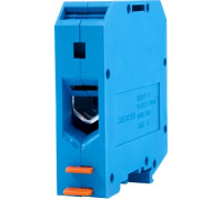 Клемма на дин-рейку 50 мм кв, синий, с крышкой, e.tc.din.pro.50.blue Enext p049025