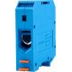 Клемма на дин-рейку 50 мм кв, синий, с крышкой, e.tc.din.pro.50.blue Enext p049025