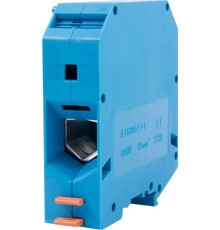 Клемма на дин-рейку 95 мм кв, синий, с крышкой, e.tc.din.pro.95.blue Enext p049028