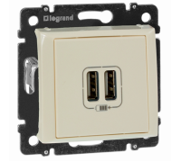 Розетка USB, слоновая кость, 774170 Legrand Valena