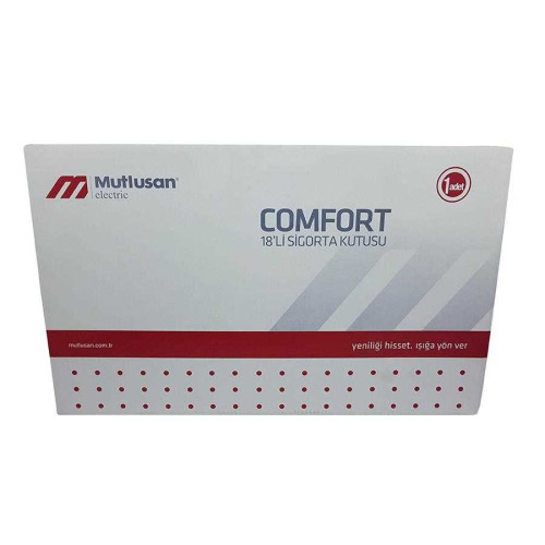 Щит электрический на 18 модулей, навесной, Comfort Mutlusan